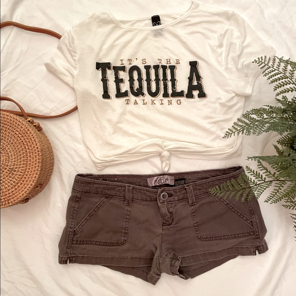 Brown shorts